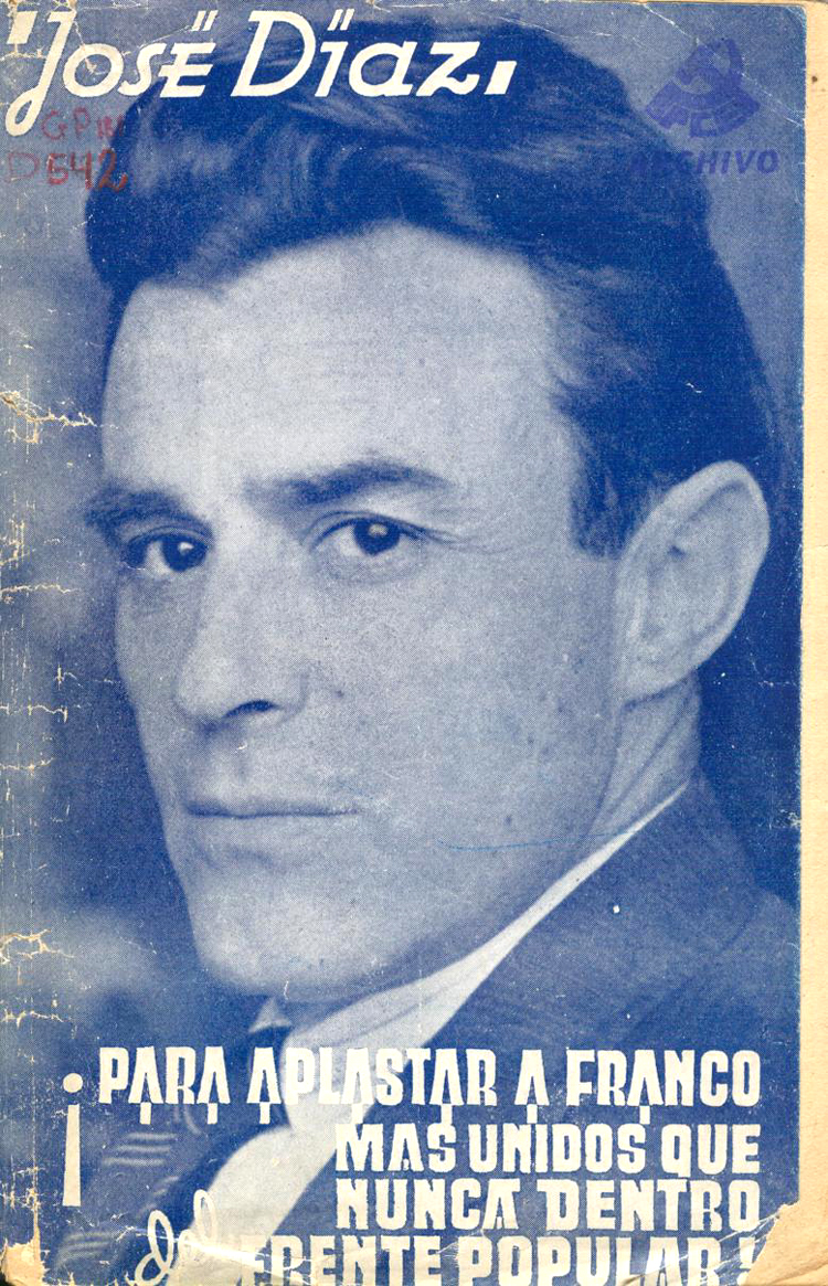 Informe de José Díaz ante el CC del PCE en Noviembre de 1937.